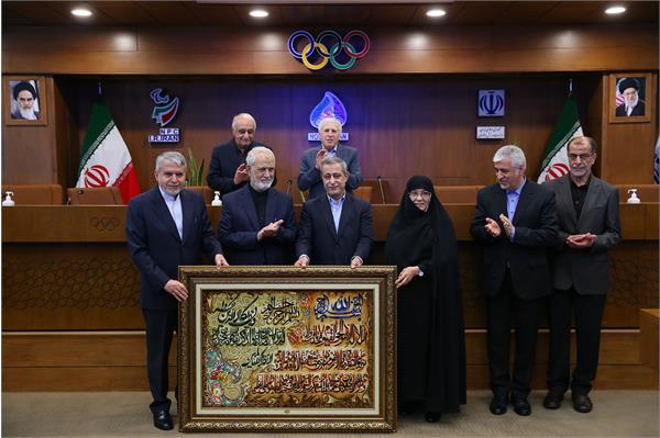 آیین تکریم و معارفه ریاست کمیته ملی المپیک 57