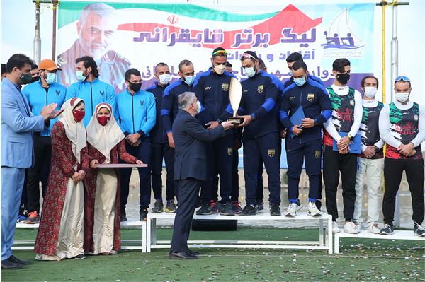 مراسم اختتامیه مسابقات لیگ برتر قایقرانی کشور 11