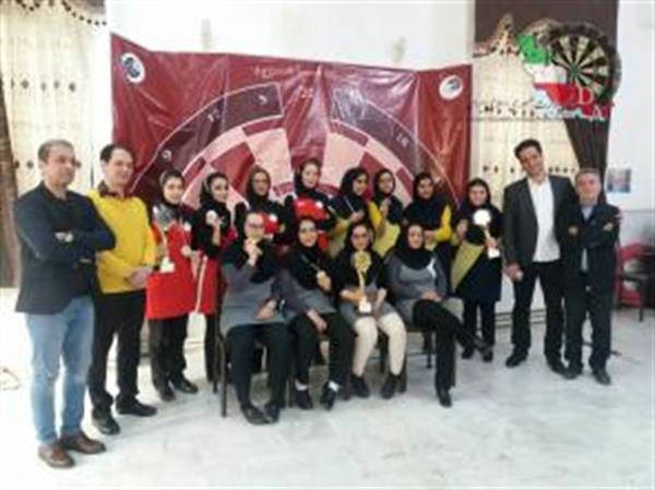 سمنان جام قهرمانی دارت بزرگسالان کشور بانوان را در خانه نگه داشت
