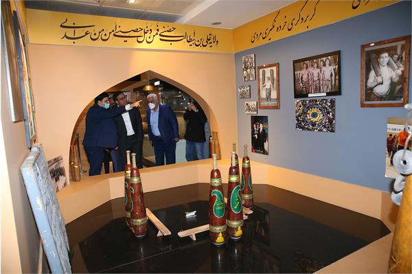 بازدید ریاست اتاق بازرگانی ایران و قطر از موزه ملی ورزش 3