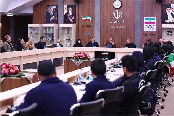 مراسم بدرقه کاروان اعزامی به بازی های آسیایی زمستانی هاربین 9