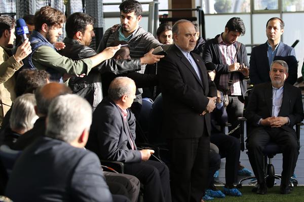 بازدید مسولان ورزش کشور از تمرینات تیم ملی امید فوتبال 11