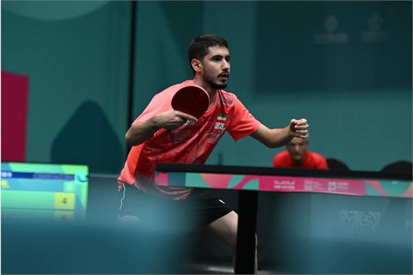 بازی‌های کشورهای اسلامی ریاض؛ موسوی از دور رقابت‌های انفرادی تنیس‌روی‌میز کنار رفت