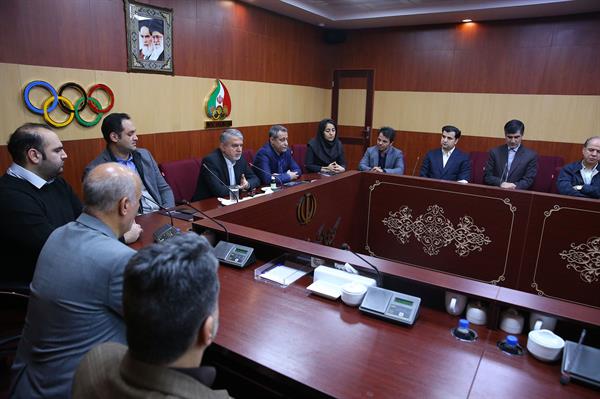 جلسه تودیع و معارفه حوزه ریاست کمیته ملی المپیک 7