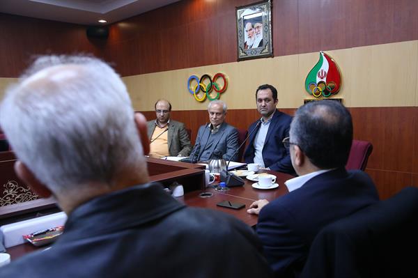 جلسه کادر سرپرستی المپیک توکیو با فدراسیون های پزشکی و والیبال 8