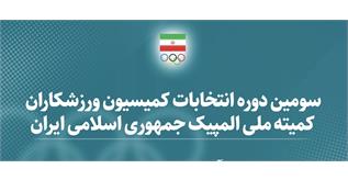 بیانیه کمیته ملی المپیک در ارتباط با جابجایی یک عضو کمیسیون ورزشکاران