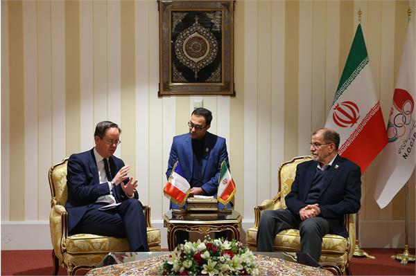 دیدار ریاست کمیته ملی المپیک با سفیر فرانسه در ایران- 2