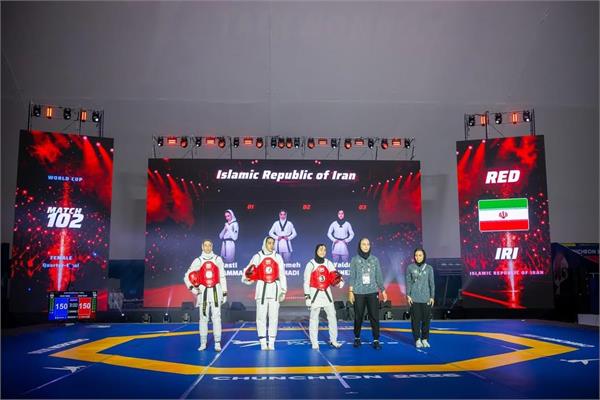 جام جهانی تکواندو در کره‌جنوبی و برنز تیم ملی بانوان کشورمان