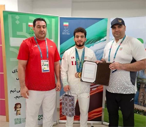بازیهای کشورهای اسلامی ریاض؛ پاداش ایلیا صالحی پور  وزنه بردار طلایی کشورمان پرداخت شد