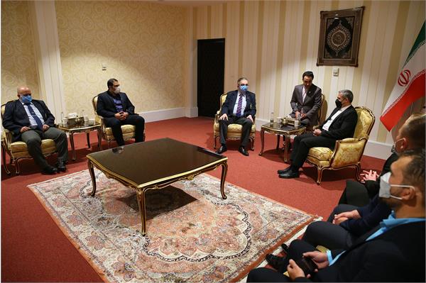 دیدار دبیرکل کمیته ملی المپیک با رییس فدراسیون جهانی پرورش اندام 5