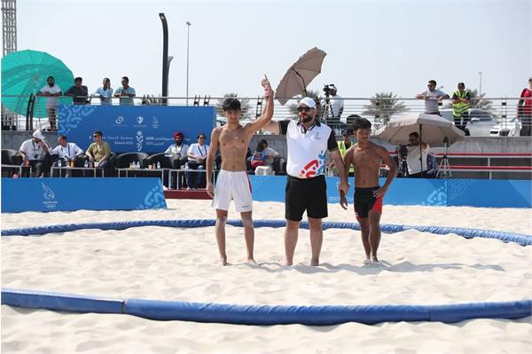 بازی های آسیایی جوانان بحرین ۲۰۲۵؛ دمیرکلایی به نقره کشتی ساحلی دست یافت