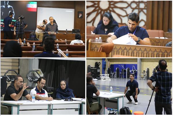 برگزاری آزمون نهایی بیست و نهمین دوره مربی بدنساز آکادمی ملی المپیک