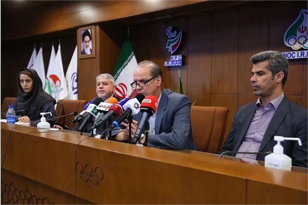 نشست خبری سرپرست کاروان بازی های کشورهای اسلامی در قونیه 12