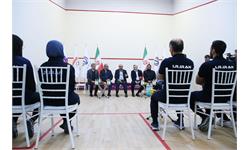 بازدید دبیرکل کمیته ملی المپیک از اردو اسکواش 5