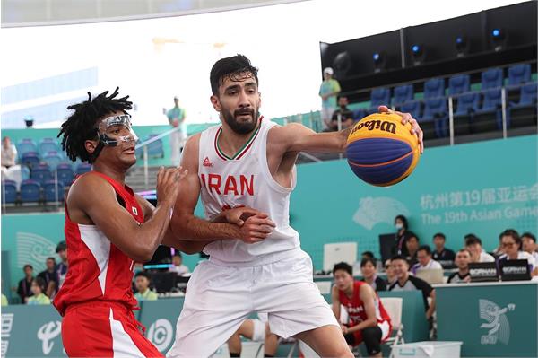 هانگژو ۲۰۲۲؛ بسکتبال سه نفره ایران با شکست ژاپن صعود کرد