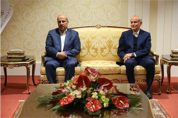 دیدار ریاست کمیته ملی المپیک با سفیر فرانسه در ایران 2