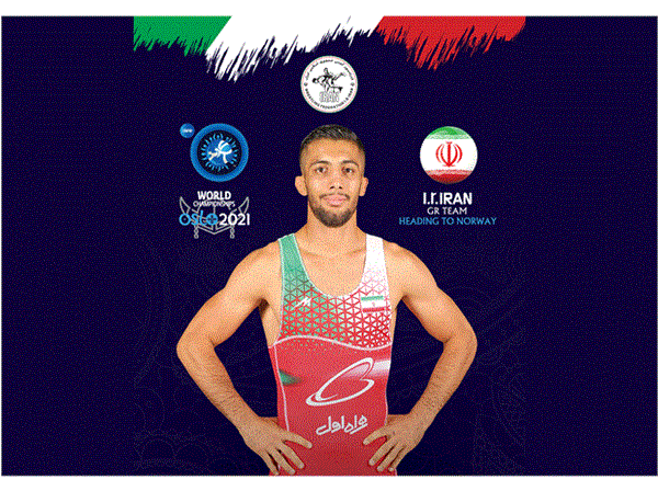 رقابت های کشتی فرنگی قهرمانی جهان- نروژ ؛محمدرضا گرایی چهارمین طلایی تیم ایران