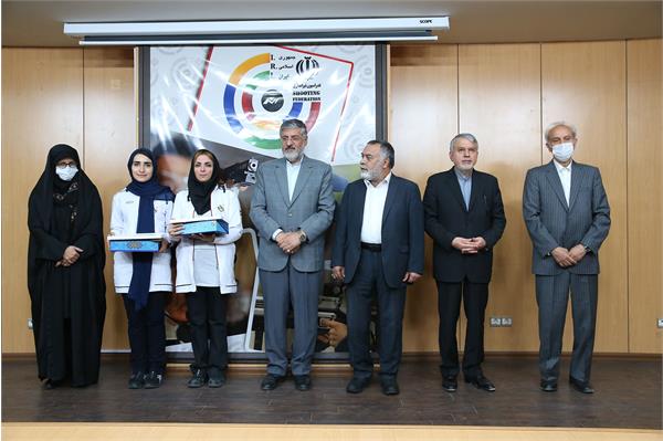 مراسم تقدیر از مدال آوران تیراندازی 12