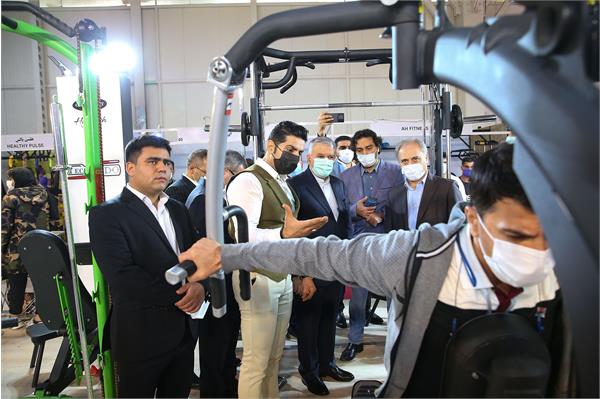 بازدید ریاست کمیته ملی المپیک از نمایشگاه تجهیزات ورزشی 13