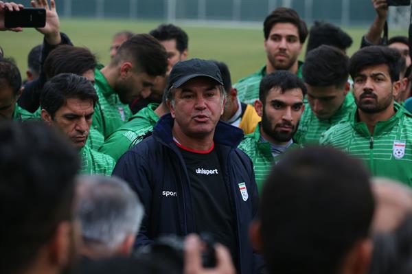 بازدید مسئولان ورزش کشور از تمرین تیم ملی فوتبال امید 6