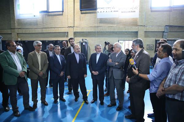 بازدید مسوولان ورزش کشور از اردو تیم های ملی کاراته، دوومیدانی و تکواندو 17