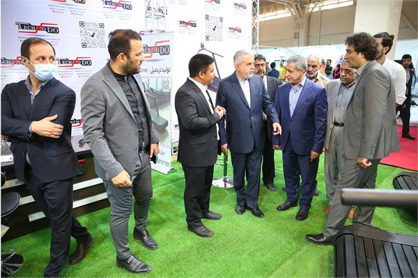 جضور رییس کمیته ملی المپیک در نمایشگاه تجهیزات ورزشی 6