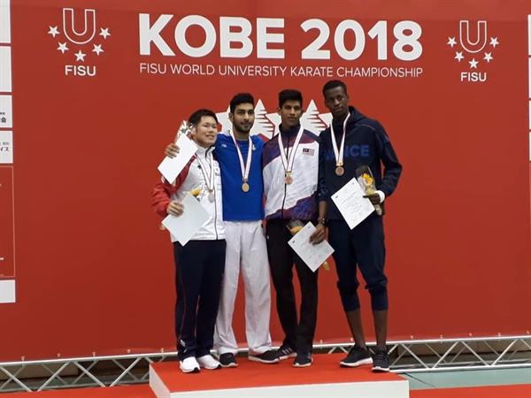 کمیته ملی المپیک نایب قهرمانی تیم ملی کاراته دانشجویان در رقابتهای جهانی را تبریک گفت