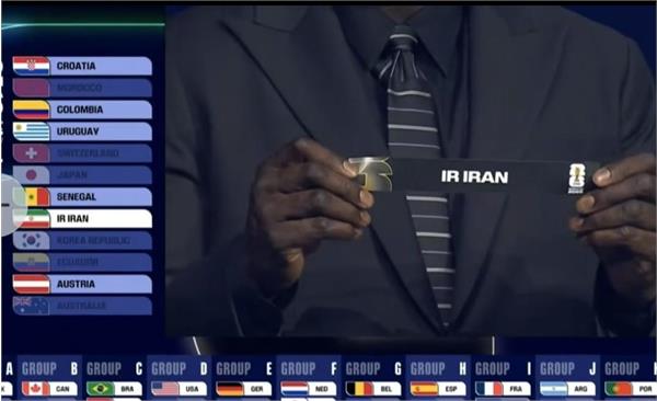 قرعه‌کشی جام جهانی؛ایران با نیوزلند، مصر و بلژیک هم گروه شد
