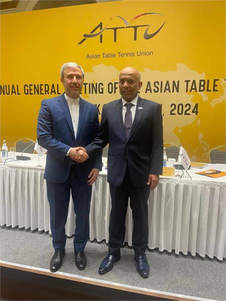 Iran NOC EB Member & Table Tennis President Elected as IF’s Board Member