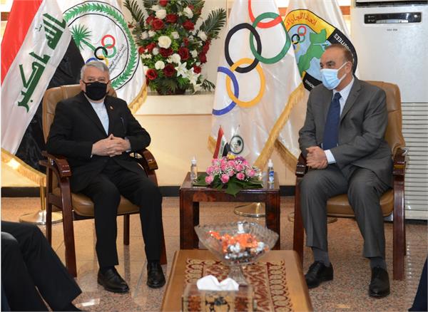 دیدارهای ریاست کمیته ملی المپیک در کشور عراق 4