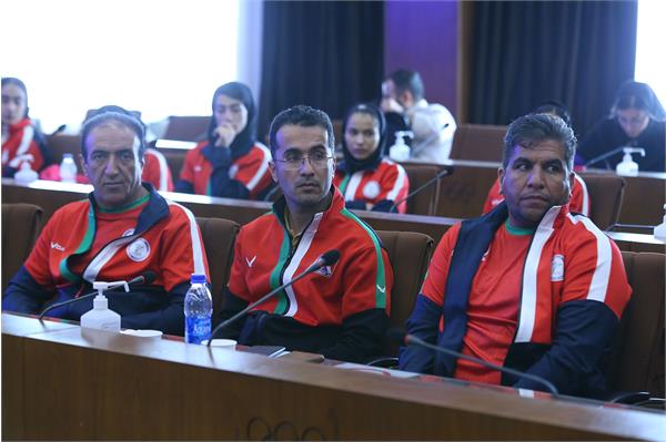 مراسم بدرقه کاروان ورزشی کاراته اعزامی به بازی های جهانی 21