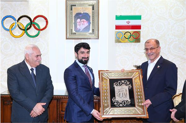 دیدار ریاست و دبیرکل کمیته ملی المپیک با رییس فدراسیون جهانی وزنه برداری 12