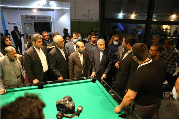 جضور رییس کمیته ملی المپیک در نمایشگاه تجهیزات ورزشی 4