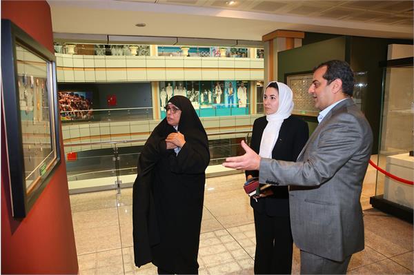 حضور سمیرا اصغری عضو کمیته بین المللی المپیک در کمیته ملی المپیک 3