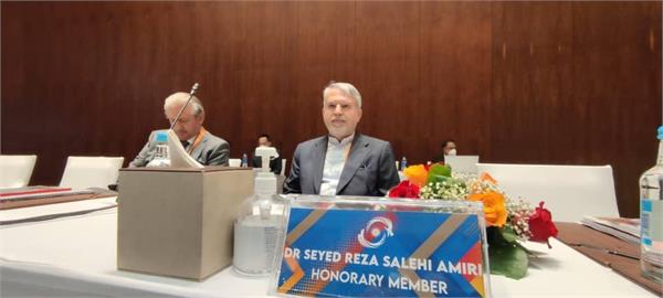 حضور دکتر صالحی امیری در هفتاد و هفتمین نشست هیات اجرایی شورای المپیک آسیا
