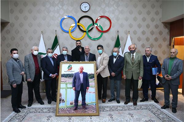 تقدیر ریاست کمیته ملی المپیک از پیشکسوتان بوکس 25