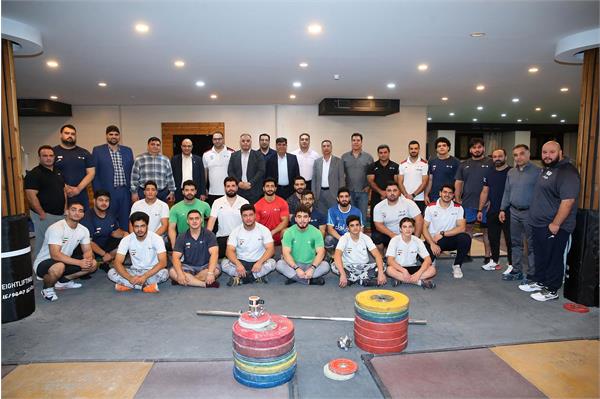 بازدید دبیرکل کمیته ملی المپیک از اردو وزنه برداری  8