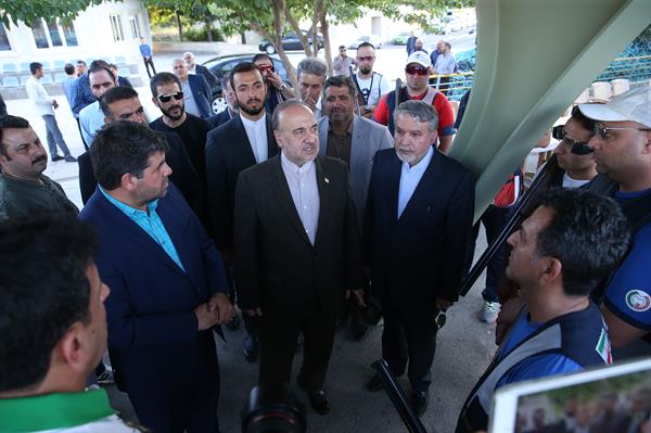 بازدید مسوولان ورزش کشور از اردو تیم های ملی قایقرانی و تیراندازی 11