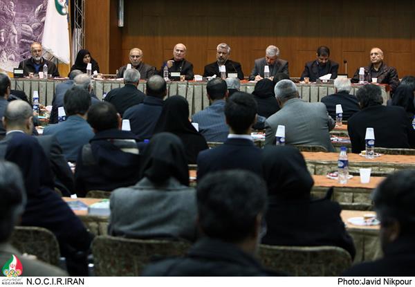 نشست حمایت از اعضای ایرانی حاضر در مجامع بین المللی ورزشی؛سجادی: باید نمایندگان بین المللی ورزشی ما بنوعی سازماندهی شوند/دنیامالی: کرسی های بین المللی باید در جهت خدمت به ورزش کشور باشد/ساعی: مربیان ا