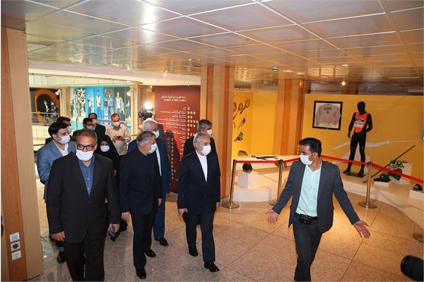 بازدید دکتر نوبخت از موزه ملی ورزش، المپیک و پارالمپیک 3