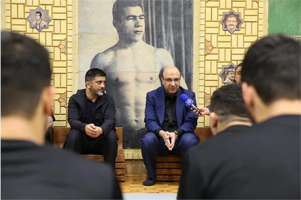 NOC Sec-Gen in a Friendly Gathering with National Wrestlers