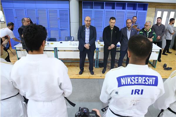 بازدید دبیرکل کمیته ملی المپیک از اردو جودو 5