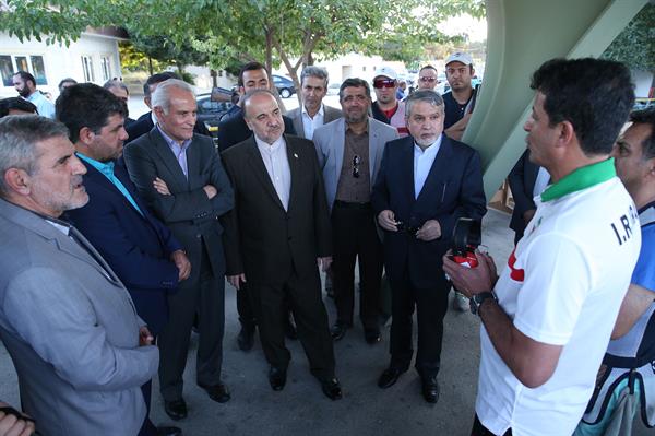 بازدید مسوولان ورزش کشور از اردو تیم های ملی قایقرانی و تیراندازی 13