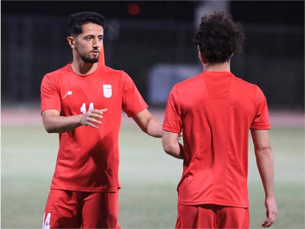 تمرین تیم ملی امید فوتبال در کربلا 7