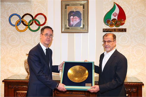 دیدار ریاست کمیته ملی المپیک با سفیر فرانسه در ایران 6
