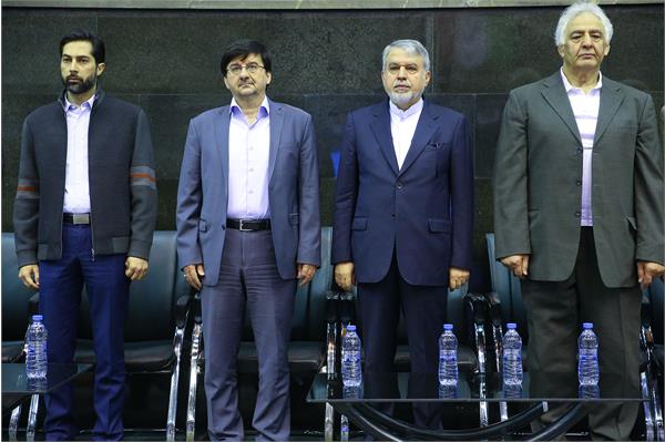 مراسم افتتاحیه خانه کشتی شهید ابراهیم هادی 8