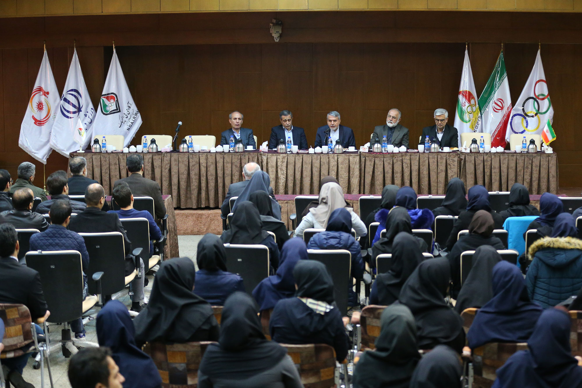 نشست ماهیانه مسوولان کمیته ملی المپیک با کارمندان کمیته ملی المپیک 3