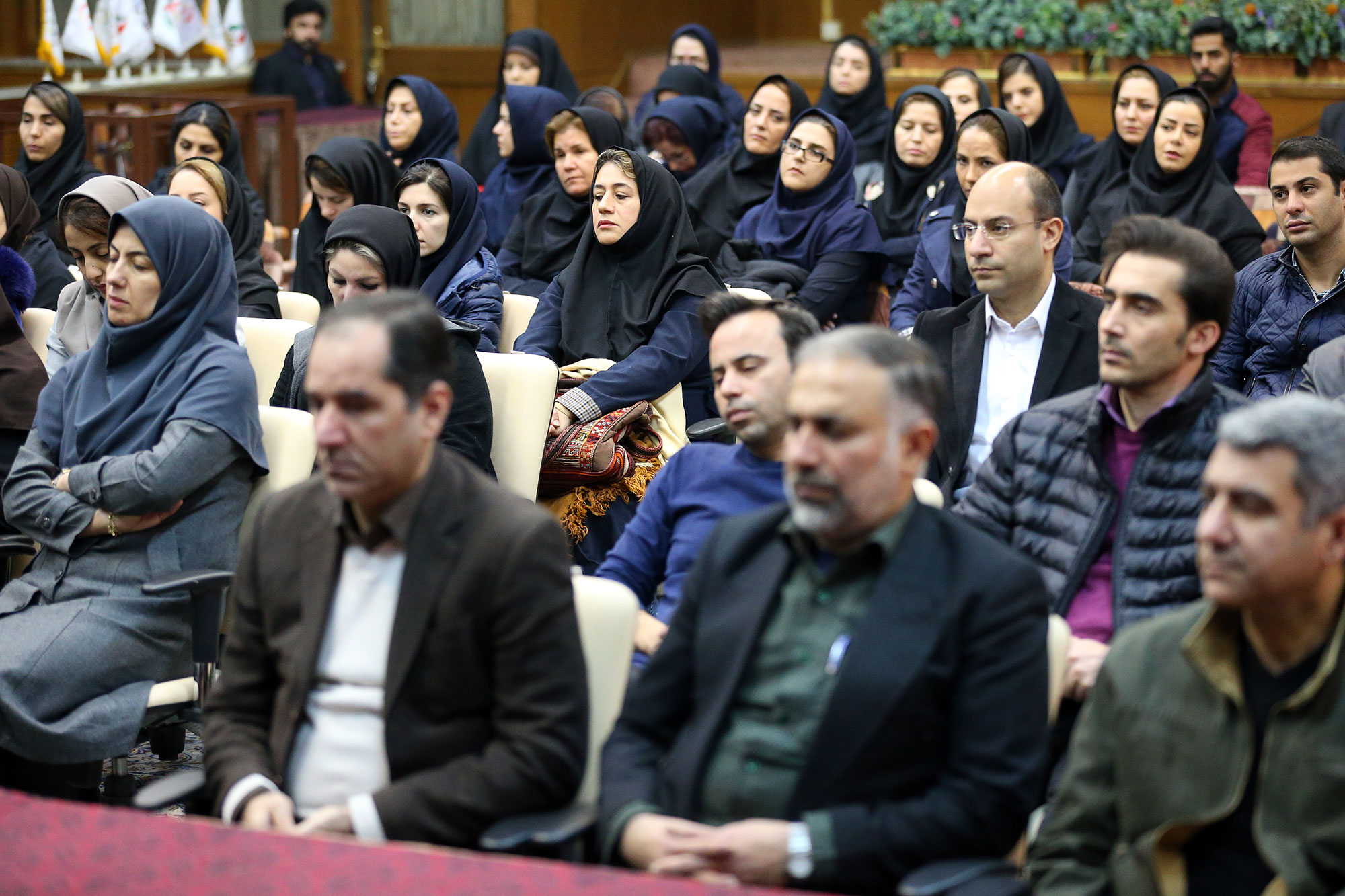 نشست ماهیانه مسوولان کمیته ملی المپیک با کارمندان کمیته ملی المپیک 9