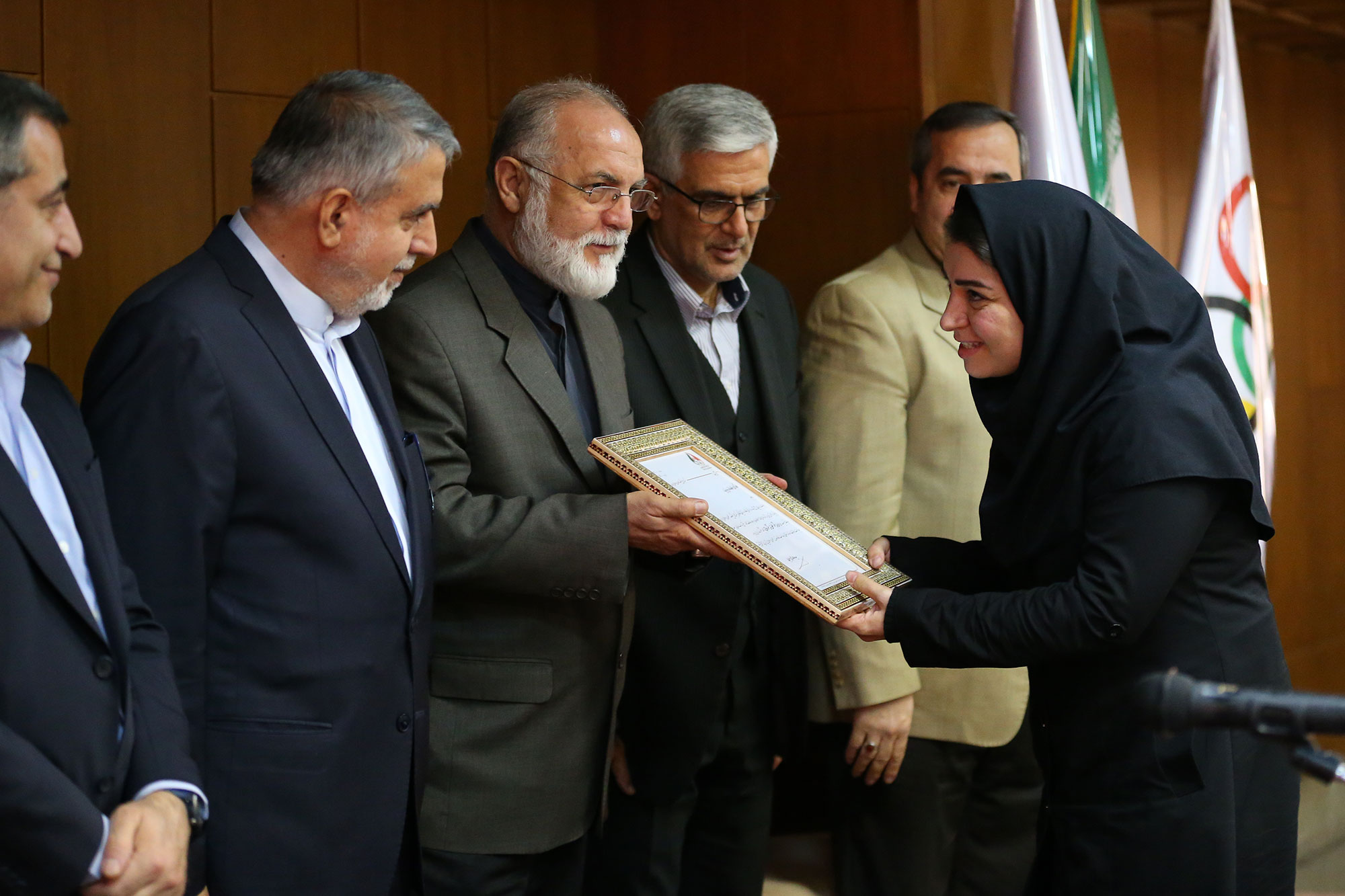 نشست ماهیانه مسوولان کمیته ملی المپیک با کارمندان کمیته ملی المپیک 26