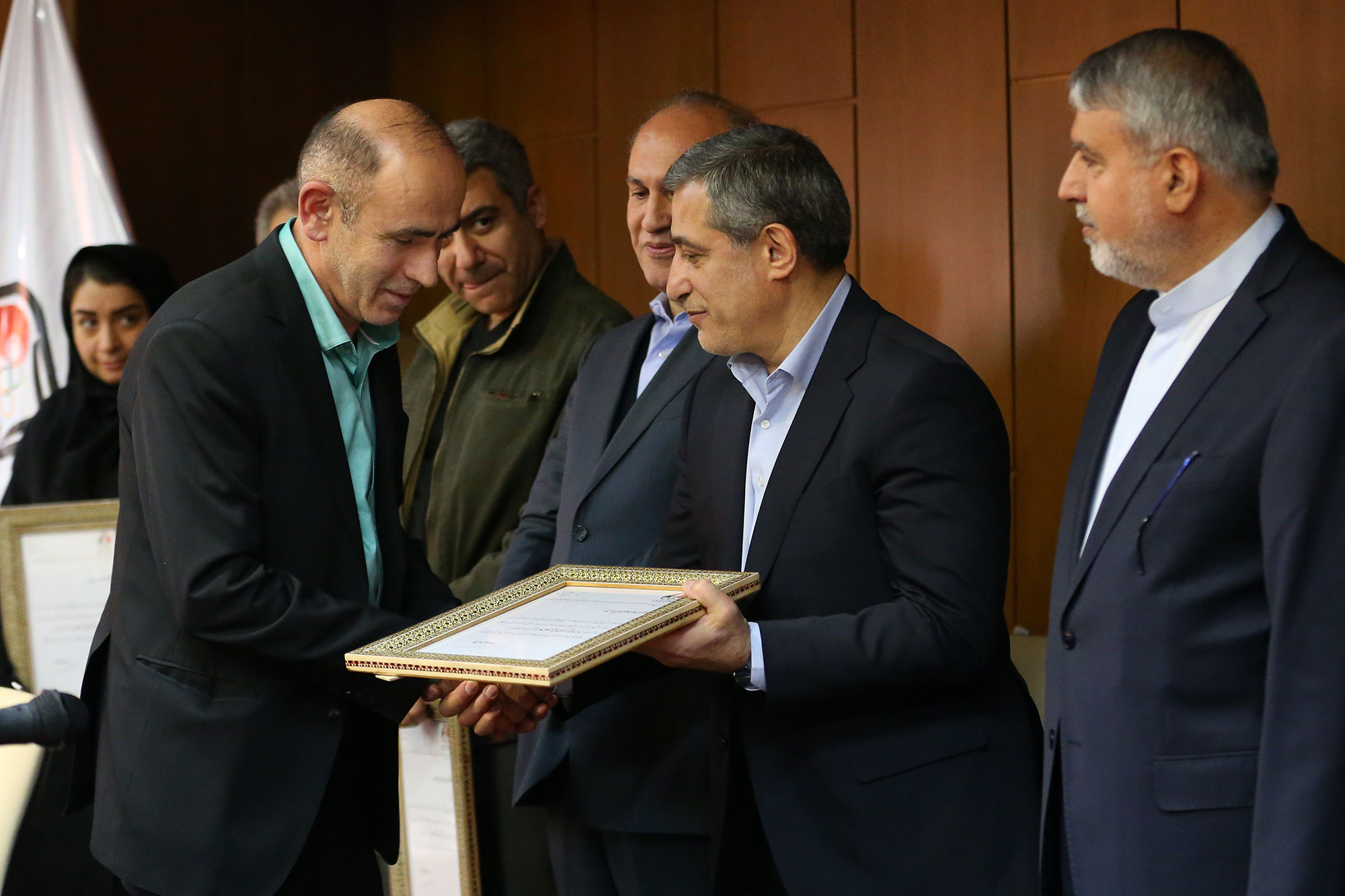 نشست ماهیانه مسوولان کمیته ملی المپیک با کارمندان کمیته ملی المپیک 27